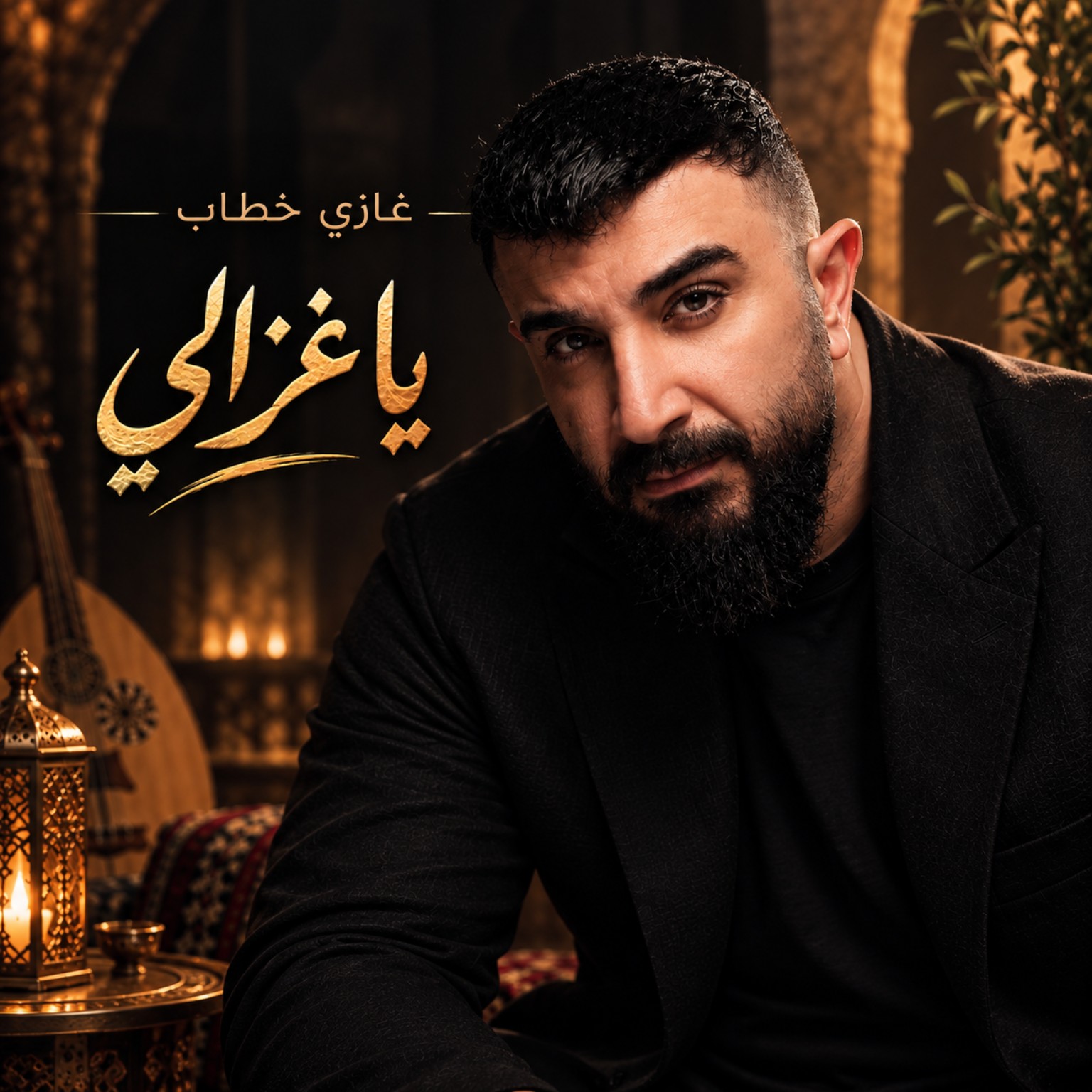 غلاف أغنية يا غزالي للفنان غازي خطاب